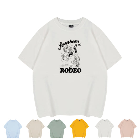 Cowgirl T-Shirt Rodeo Lovers - Oversized Fit