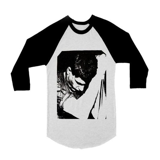 Unisex Ian Curtis Joy Division 3/4 Sleeve Baseball T-Shirt