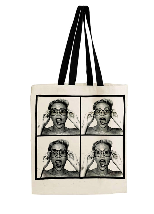 Miley Cyrus Tote Bag