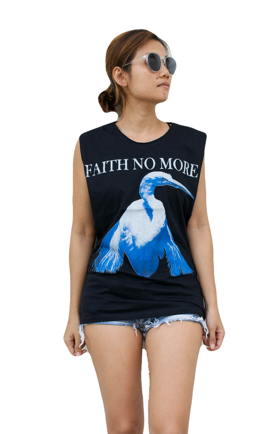 Ladies Faith No More Vest Tank-Top Singlet Sleeveless T-Shirt