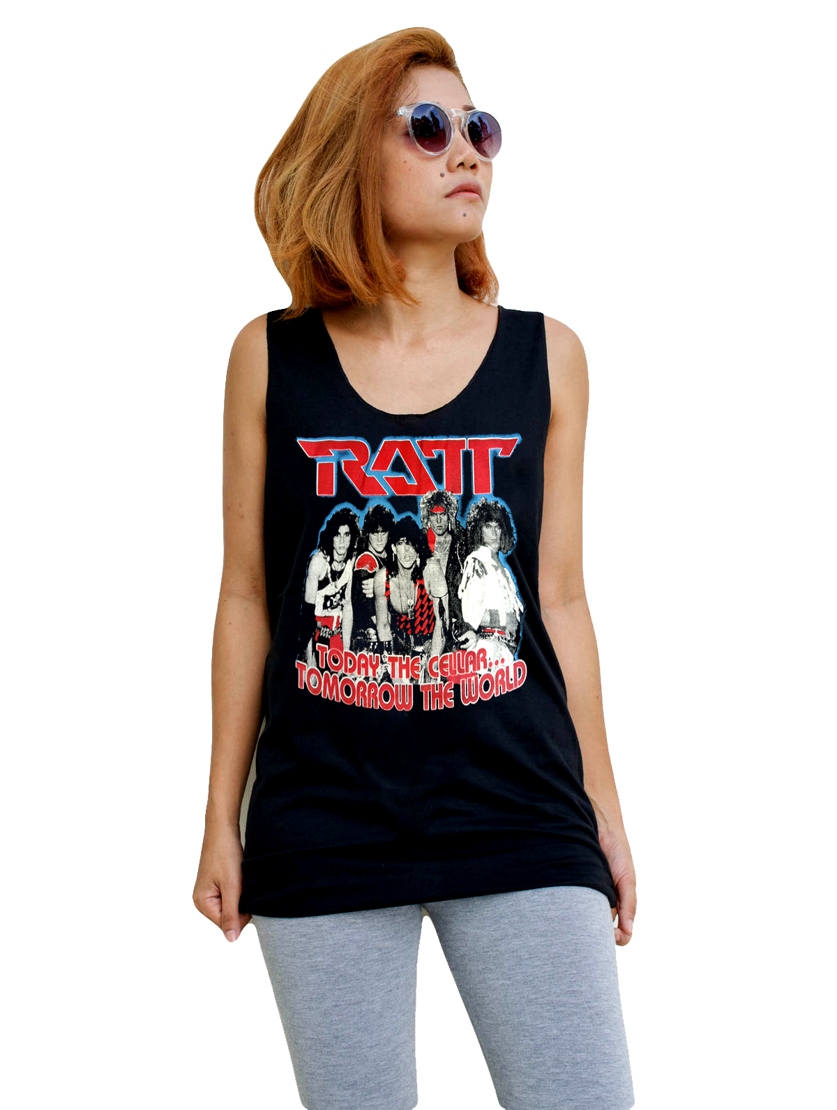 Unisex Ratt Tank-Top Singlet vest Sleeveless T-shirt