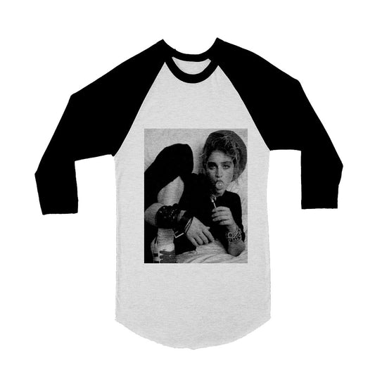 Unisex Madonna 3/4 Sleeve Baseball T-Shirt