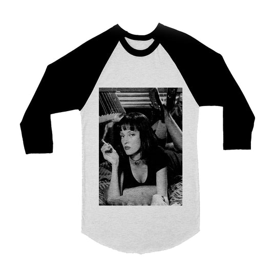 Unisex Pulp Fiction 3/4 Sleeve Baseball T-Shirt