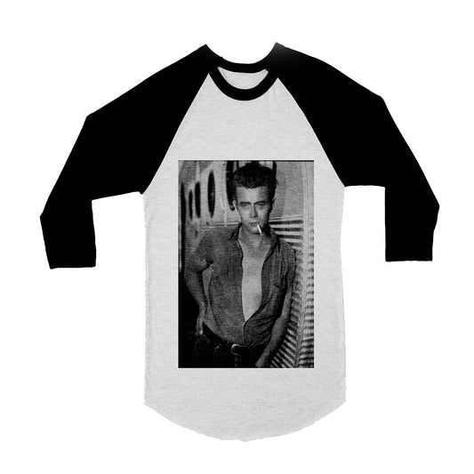 Unisex James Dean 3/4 Sleeve Baseball T-Shirt