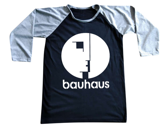 Unisex Bauhaus Raglan 3/4 Sleeve Baseball T-Shirt