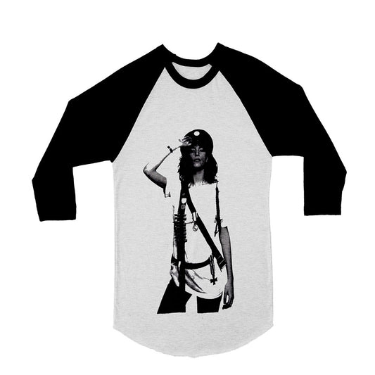 Unisex Patti Smith 3/4 Sleeve Baseball T-Shirt