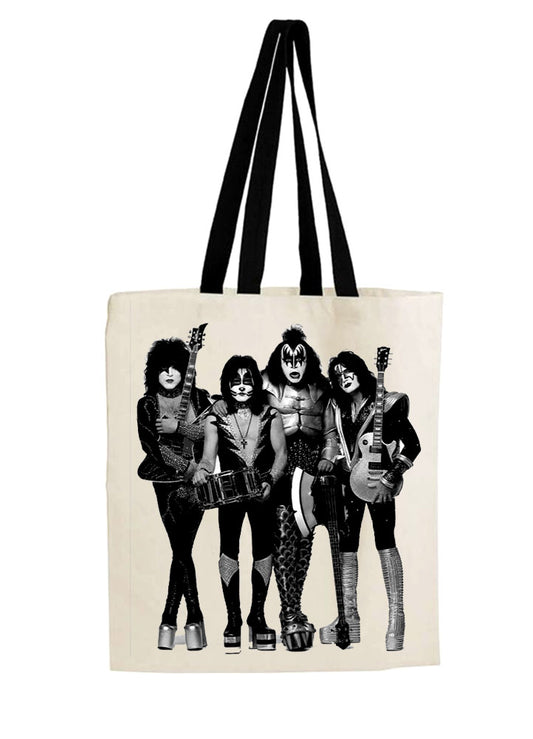 Kiss Gene Simmons Tote Bag