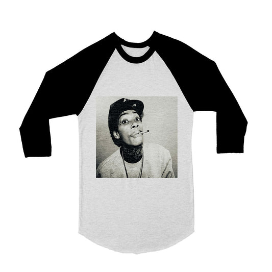 Unisex Wiz Khalifa 3/4 Sleeve Baseball T-Shirt