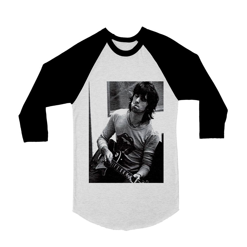 Unisex Keith Richards 3/4 Sleeve Baseball T-Shirt