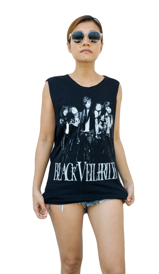 Ladies Black Veil Brides Vest Tank-Top Singlet Sleeveless T-Shirt