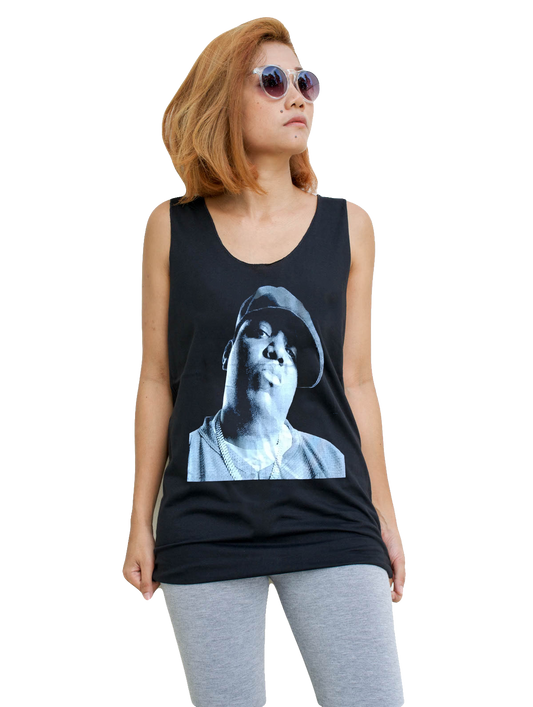 Unisex Notorious BIG Biggie Smalls Tank-Top Singlet vest Sleeveless T-shirt