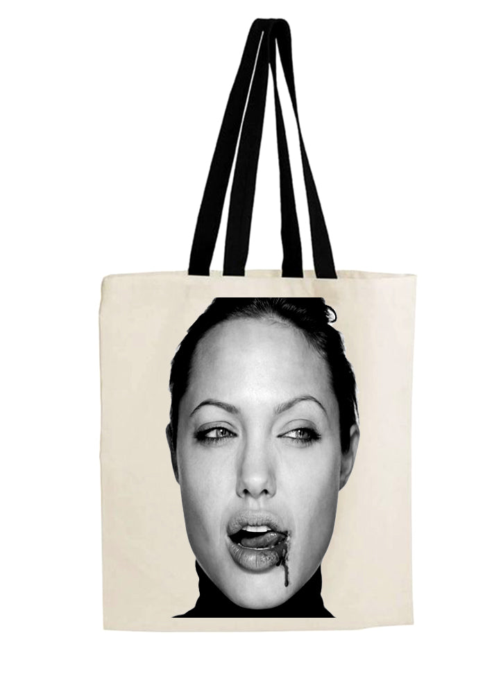 Angelina Jolie Tote Bag