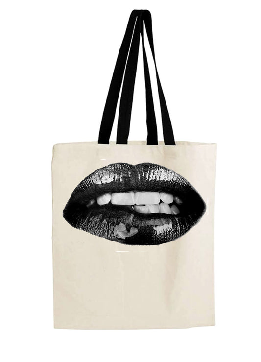 Sexy Lips Kiss Tote Bag