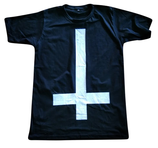 Inverted Cross Satan Short Sleeve T-Shirt