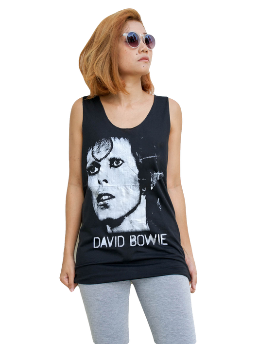 Unisex David Bowie Tank-Top Singlet vest Sleeveless T-shirt