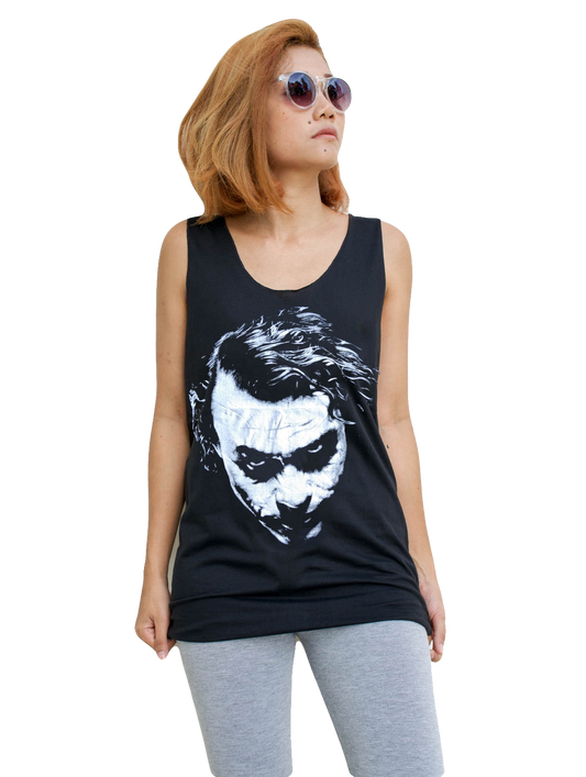 Unisex Heath Ledger The Joker Tank-Top Singlet vest Sleeveless T-shirt