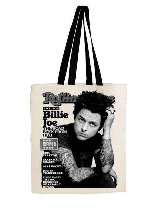 Billie Joe Armstrong Green Day Tote Bag