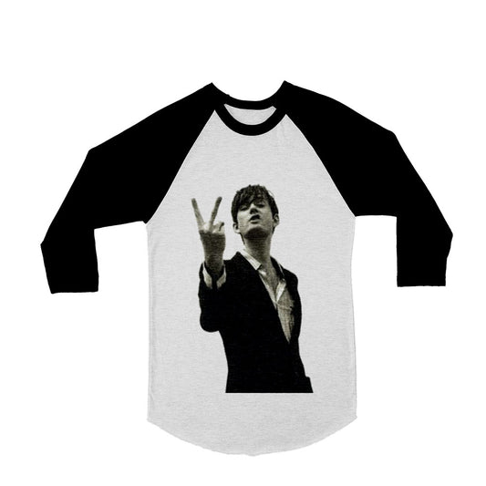 Unisex Jarvis Cocker Pulp 3/4 Sleeve Baseball T-Shirt