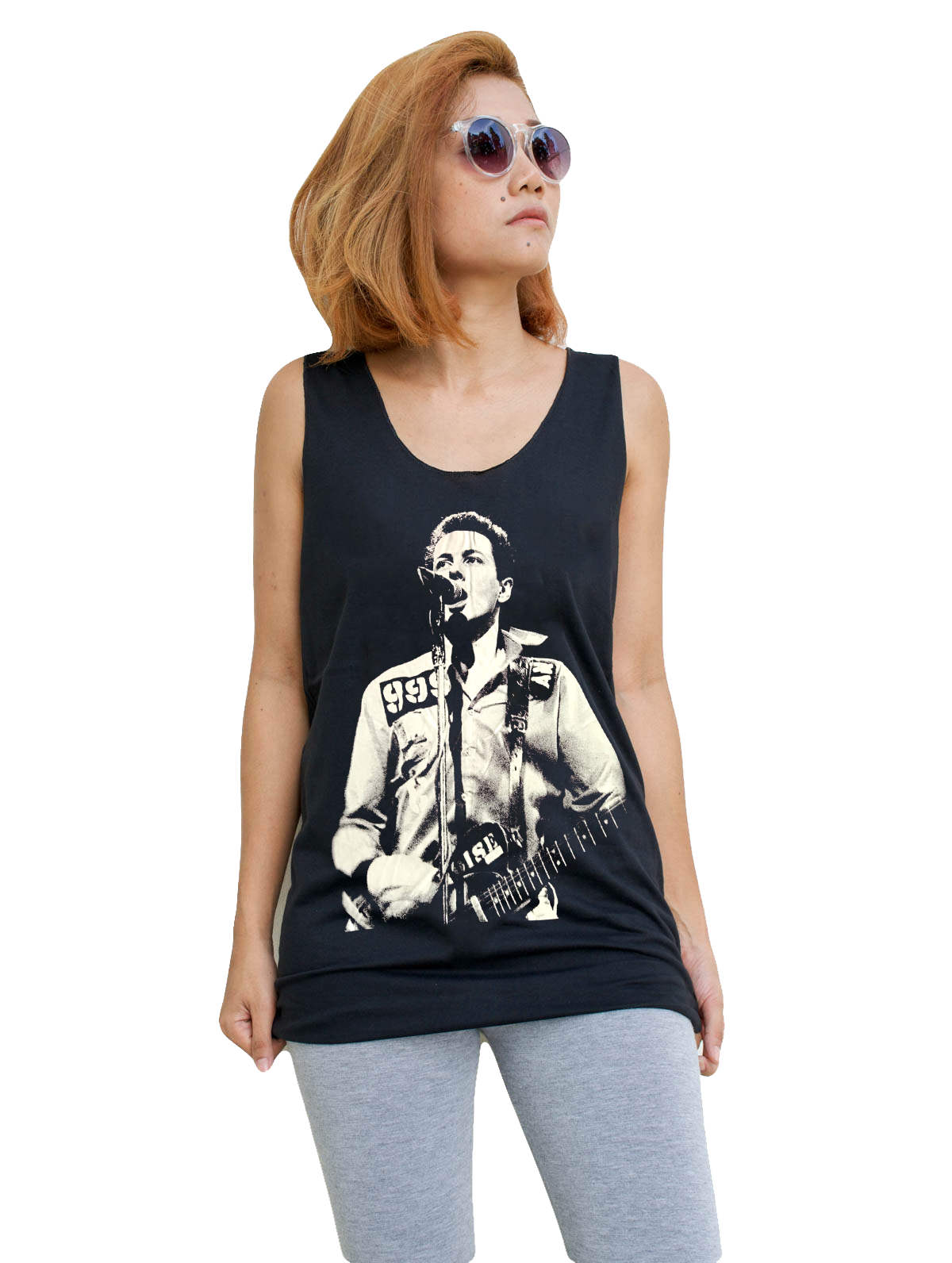 Unisex Joe Strummer The Clash Tank-Top Singlet vest Sleeveless T-shirt