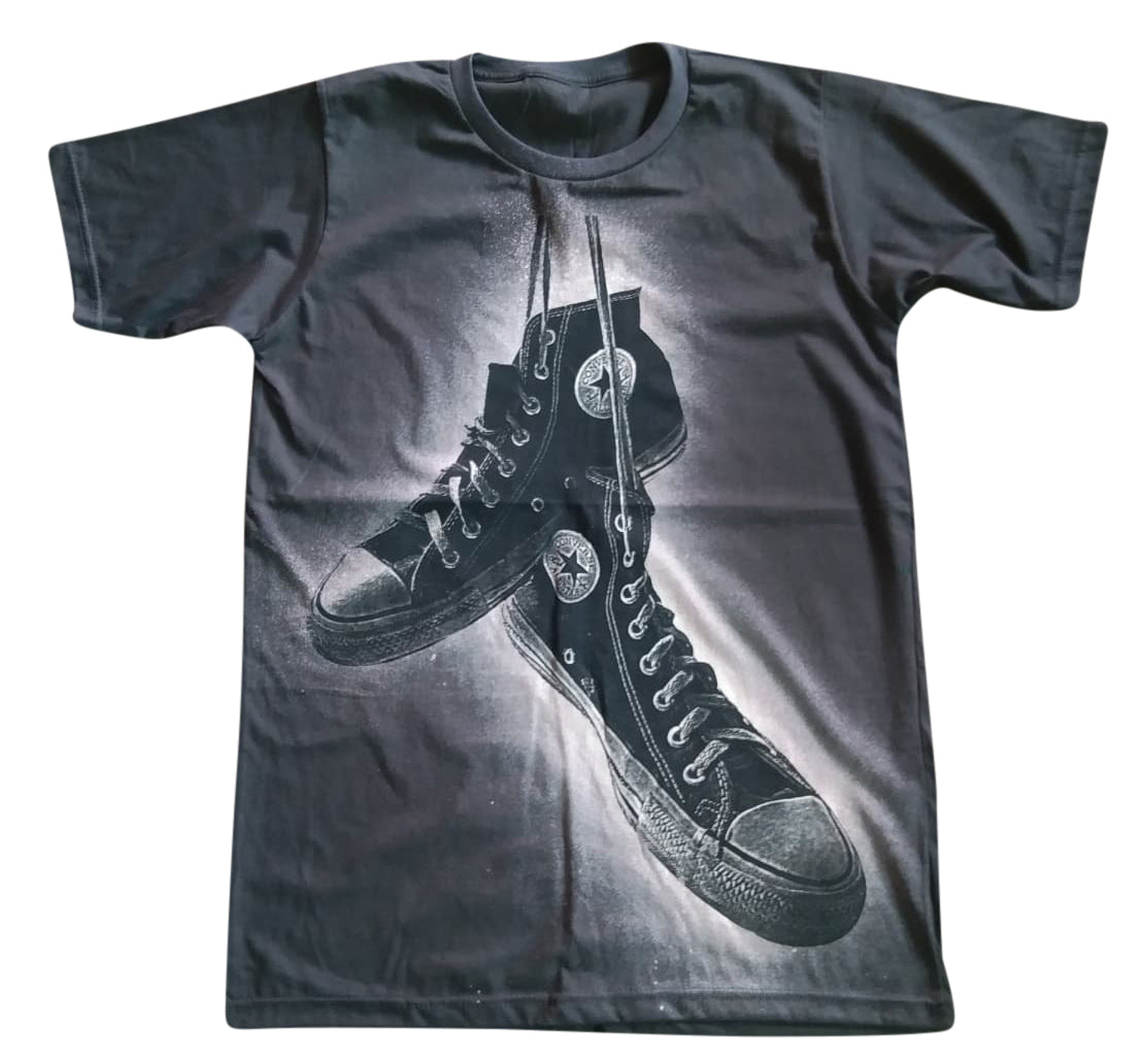 Converse Vintage High Tops Short Sleeve T-Shirt