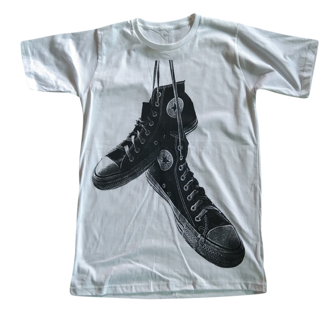 Converse Vintage High Tops Short Sleeve T-Shirt