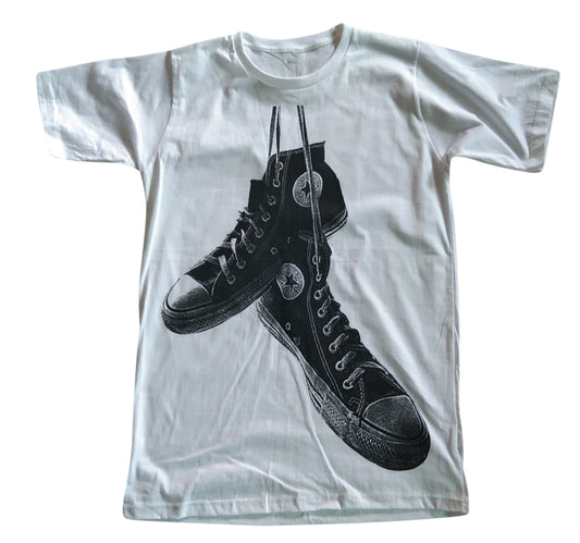 Converse Vintage High Tops Short Sleeve T-Shirt