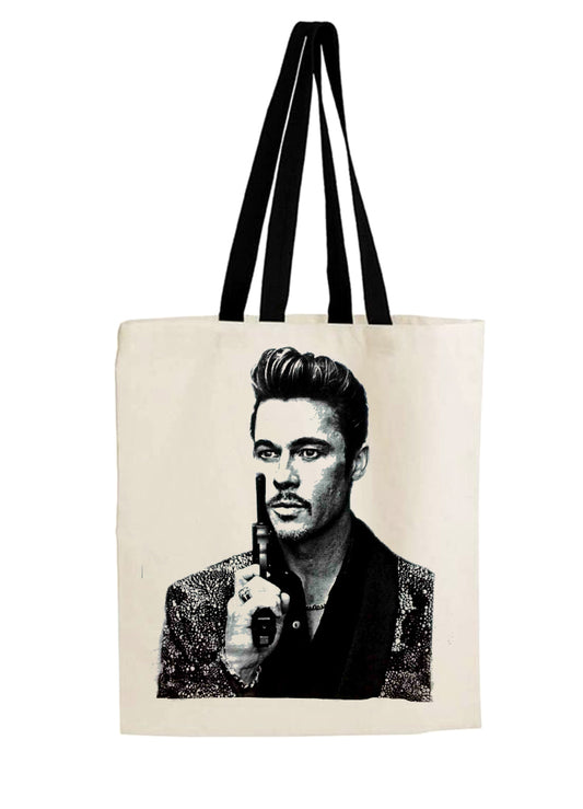 Brad Pitt Tote Bag