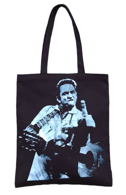 Johnny Cash Tote Bag