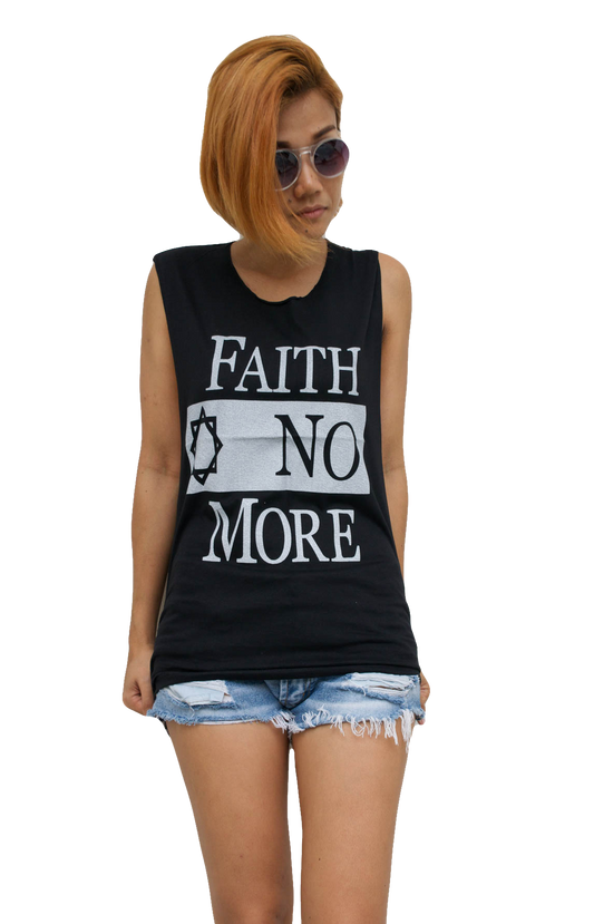 Ladies Faith No More Vest Tank-Top Singlet Sleeveless T-Shirt