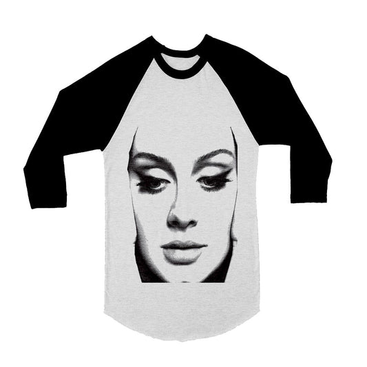 Unisex Adele 3/4 Sleeve Baseball T-Shirt