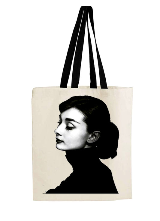 Audrey Hepburn Tote Bag