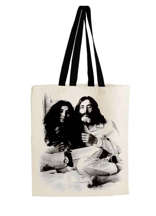 John Lennon Yoko Ono Tote Bag