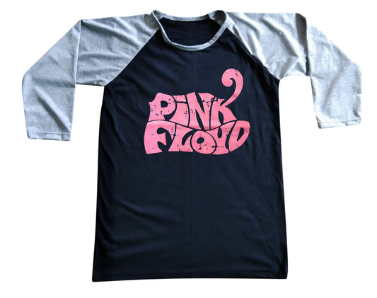 Unisex Pink Floyd Raglan 3/4 Sleeve Baseball T-Shirt