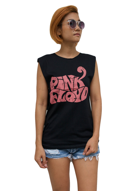 Ladies Pink Floyd Vest Tank-Top Singlet Sleeveless T-Shirt