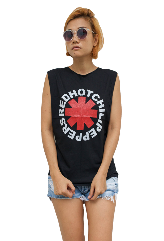 Ladies Red Hot Chili Peppers Vest Tank-Top Singlet Sleeveless T-Shirt