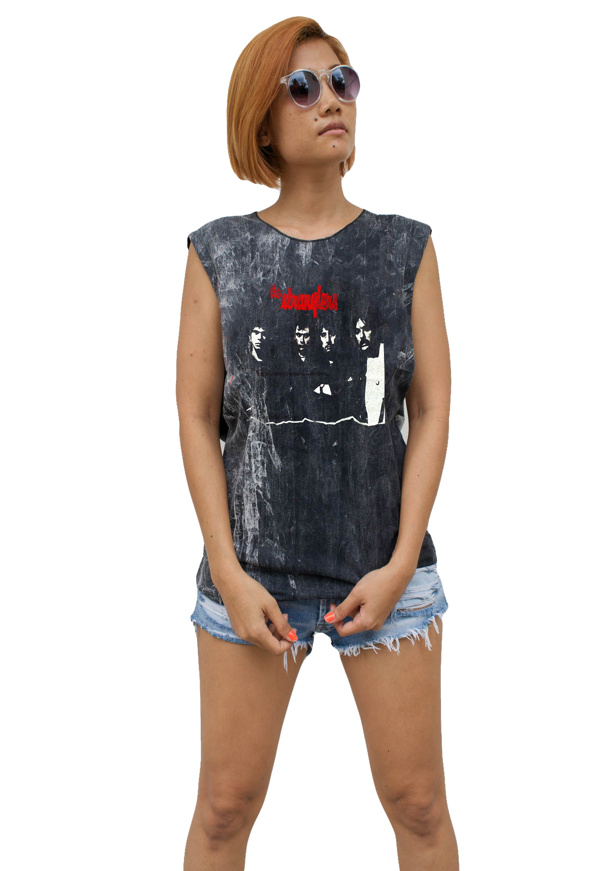 Ladies The Stranglers Vest Tank-Top Singlet Sleeveless T-Shirt