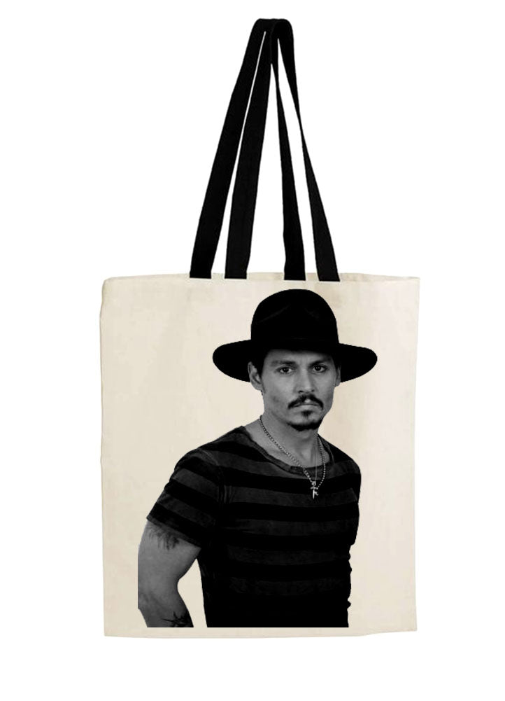 Johnny Depp Tote Bag