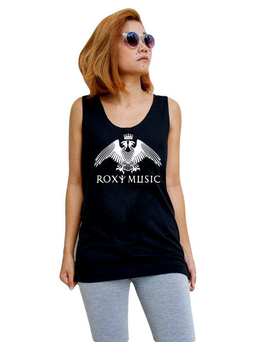 Unisex Roxy Music Tank-Top Singlet vest Sleeveless T-shirt