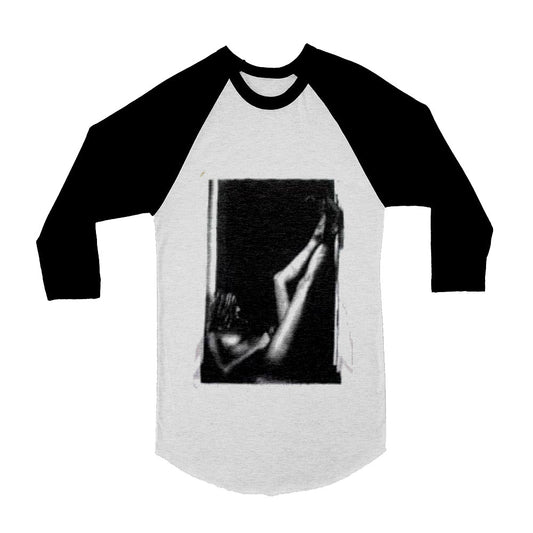 Unisex Kate Moss 3/4 Sleeve Baseball T-Shirt