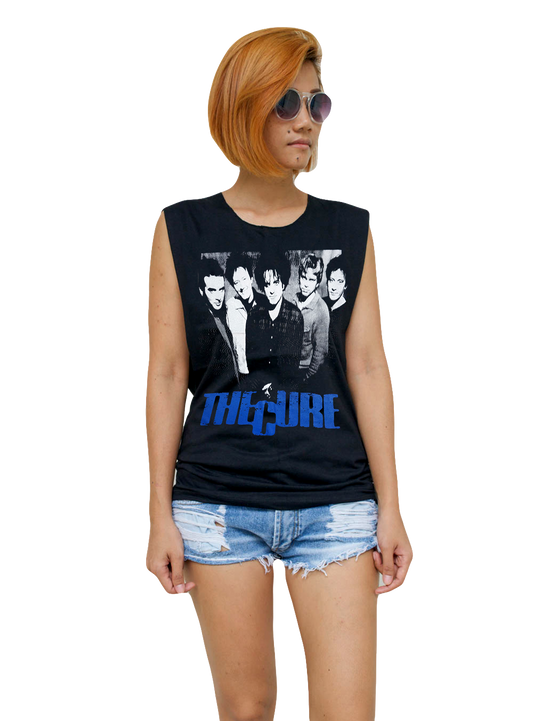 Ladies The Cure Vest Tank-Top Singlet Sleeveless T-Shirt