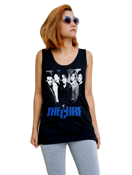 Unisex The Cure Tank-Top Singlet vest Sleeveless T-shirt