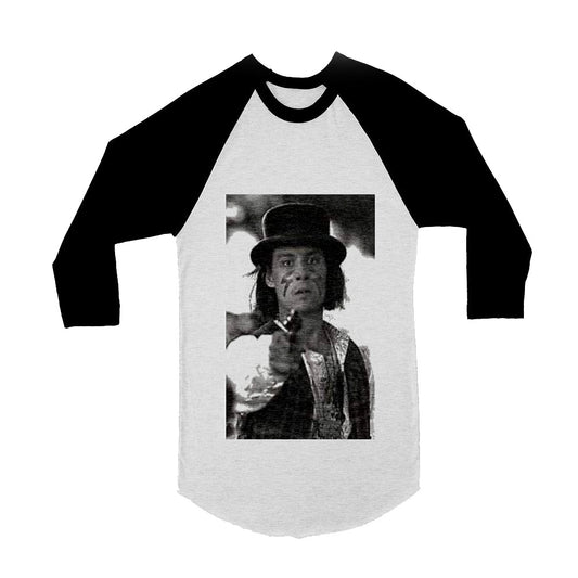 Unisex Johnny Depp Dead Man 3/4 Sleeve Baseball T-Shirt