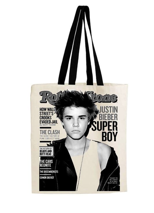 Justin Bieber Tote Bag