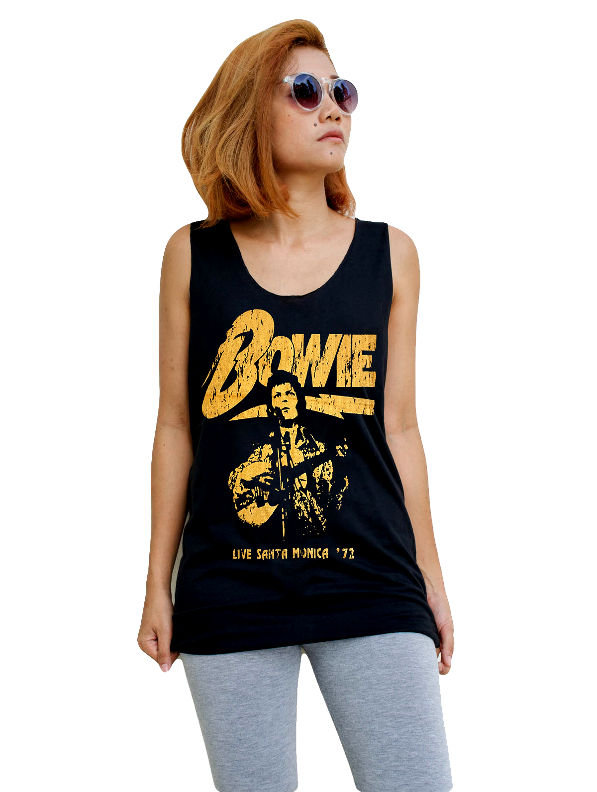 Unisex David Bowie Tank-Top Singlet vest Sleeveless T-shirt