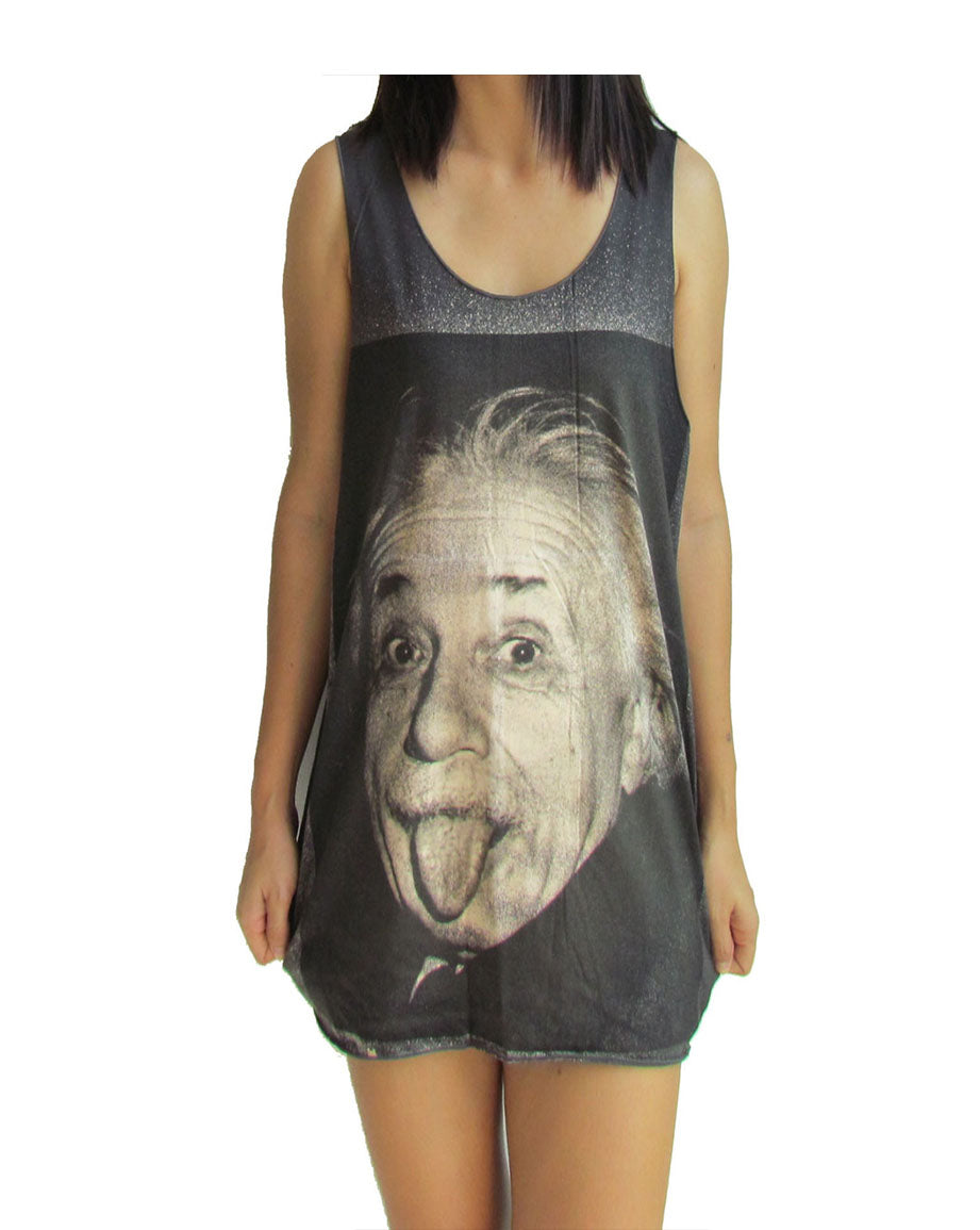 Unisex Albert Einstein Tank-Top Singlet vest Sleeveless T-shirt