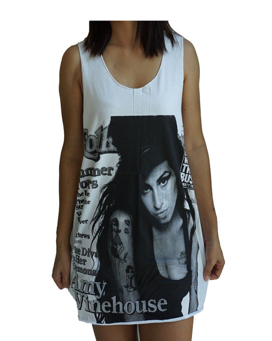 Unisex Amy Winehouse Tank-Top Singlet vest Sleeveless T-shirt