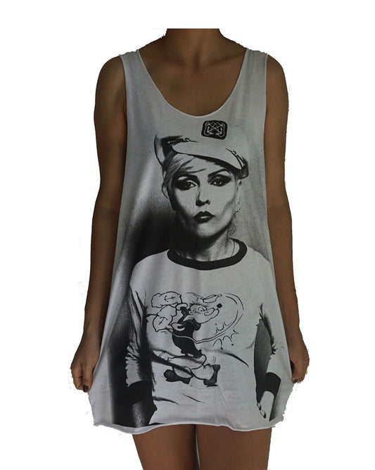 Unisex Blondie Debbie Harry Tank-Top Singlet vest Sleeveless T-shirt