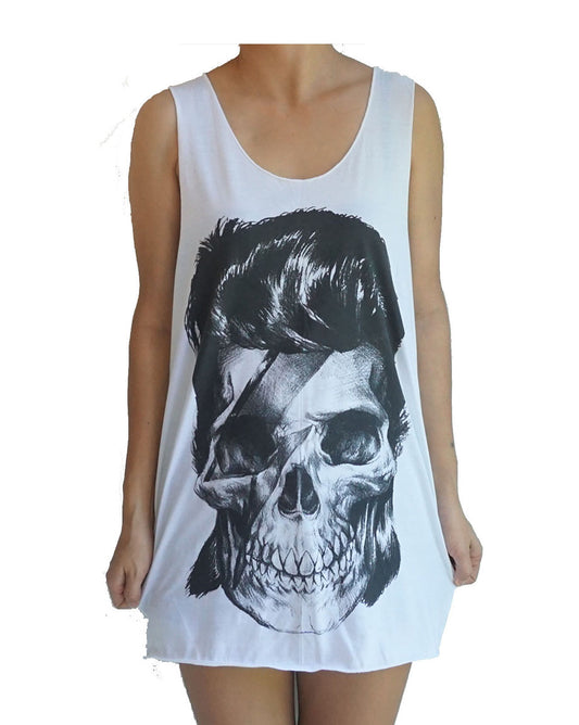 Unisex David Bowie Tank-Top Singlet vest Sleeveless T-shirt