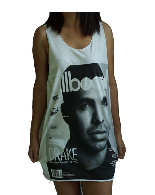 Unisex Drake Tank-Top Singlet vest Sleeveless T-shirt