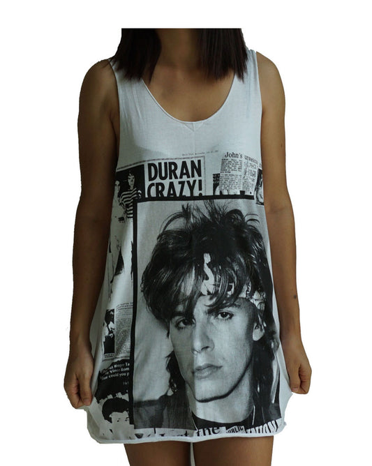 Unisex Duran Duran Simon Le Bon Tank-Top Singlet vest Sleeveless T-shirt